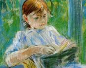 贝尔特摩里索特 - Portrait of the Artist's Daughter, Julie Manet
